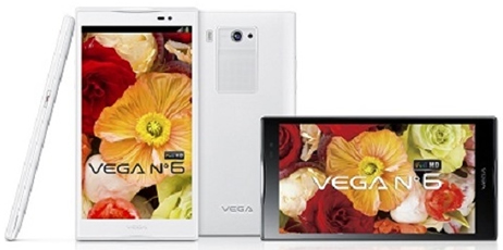 Pantech Vega No.6 is Officially Released in South Korea