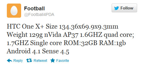More Details on HTC One X+ Released