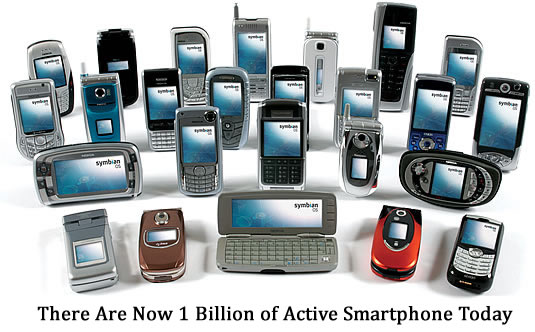 There Are Now 1 Billion of Active Smartphone Today